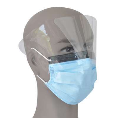 Disposable Face Mask With Eye Protection