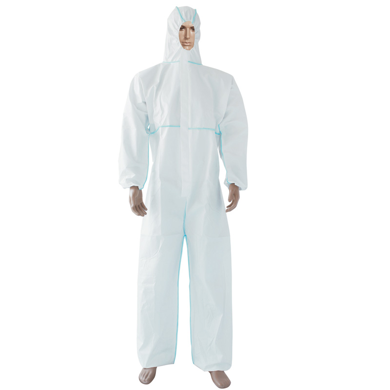 flat machine covered edge Coveralls